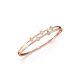 Dazzling White Stone Bracelet