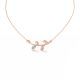 Minimal Leaf Necklace