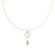 Dual Droplet Necklace