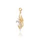 Flambe Charm Pendant