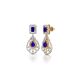 Blue Gleam Earrings