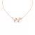 Minimal Leaf Necklace