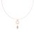 Dual Droplet Necklace