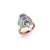  Enamel Flare Ring