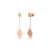 Minimal Studded Drop Earrings