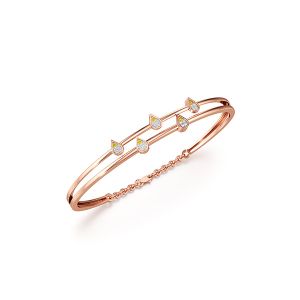 Dazzling White Stone Bracelet