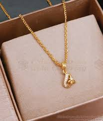 Best 18K Pure Gold Chain and Pendant Sets for Casual Wear