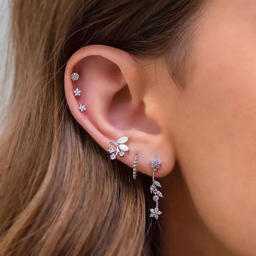How to Layer and Stack Small Earrings for a Unique Look