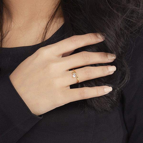 Sentiment of a Lovebird Ring: Love and Commitment