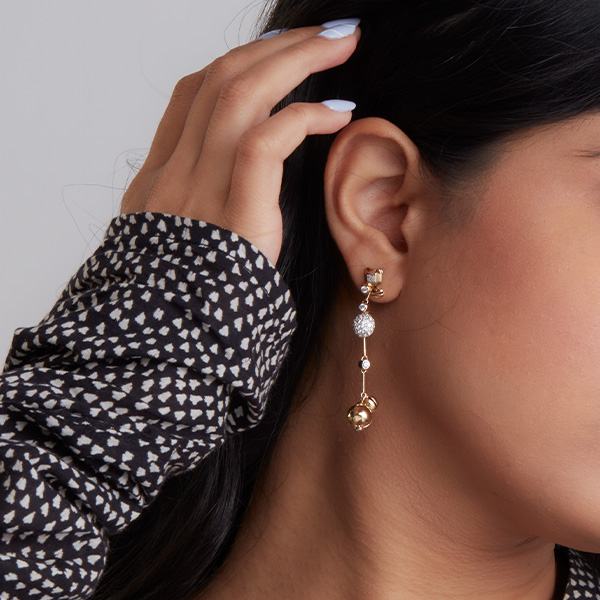 18kt Pure Gold Cadence Earrings