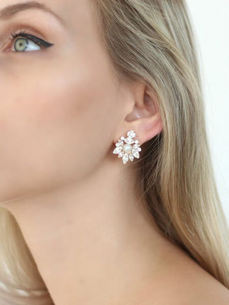 Stud Diamond Earrings