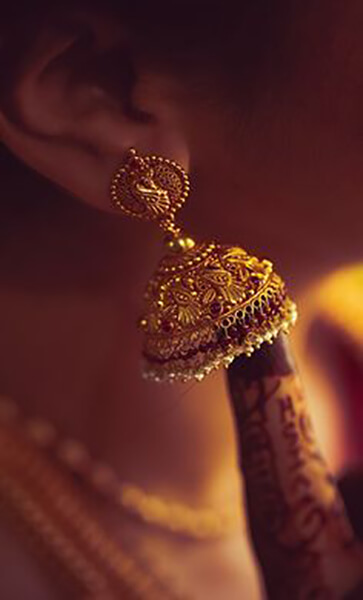 Golden Traditional Jhumka