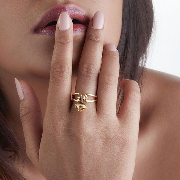 Necklace Tala Promise Ring Tala Gold Ring With Lapis Enamel And